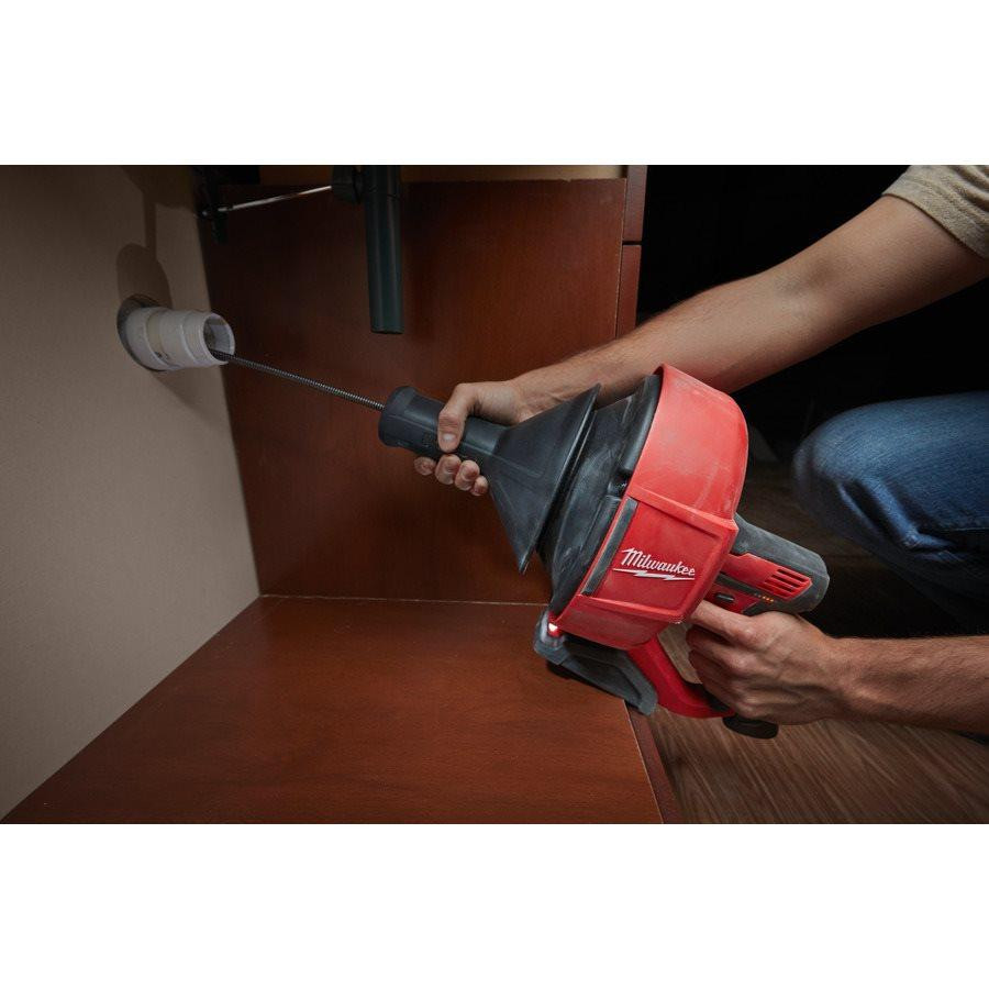 Машина прочистная аккумуляторная MILWAUKEE, M12 BDC8-0C, трос 8м, емкость для хранения Одесса - изображение 6