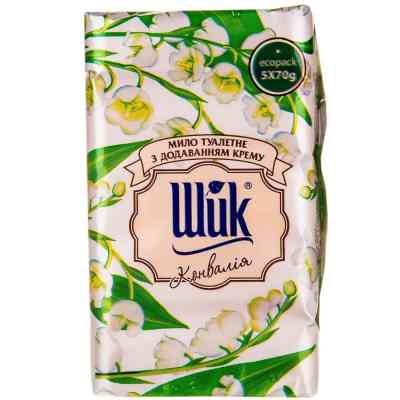Тверде мило Шик Конвалія 5x70 г (4820023360471) Вінниця