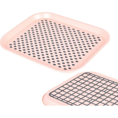 Поднос Irak Plastik з протиковзким покриттям біла (5595) Винница - изображение 4