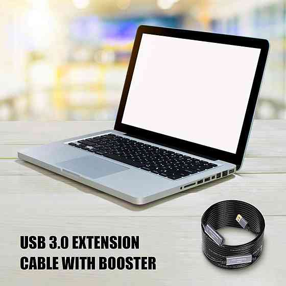 Універсальний активний USB 3.0 удлинитель 10м з Type-C Київ