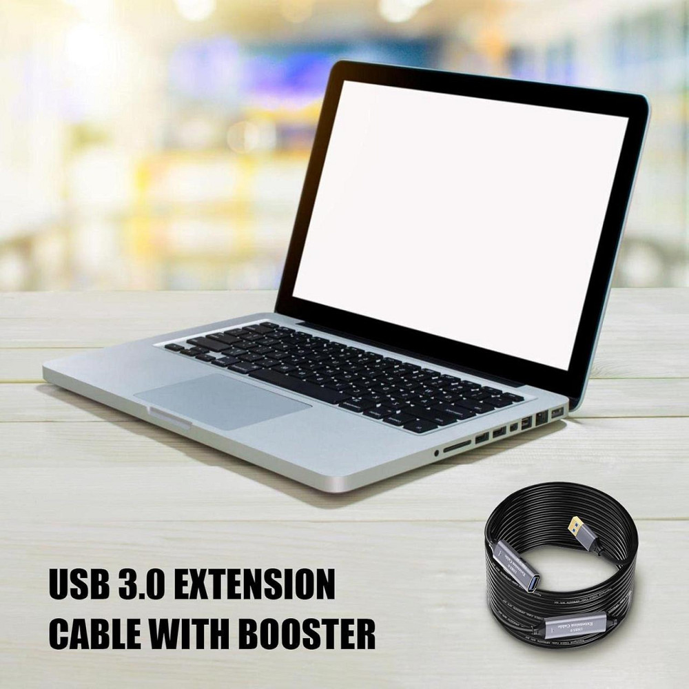 Універсальний активний USB 3.0 удлинитель 10м з Type-C Київ - фото 4