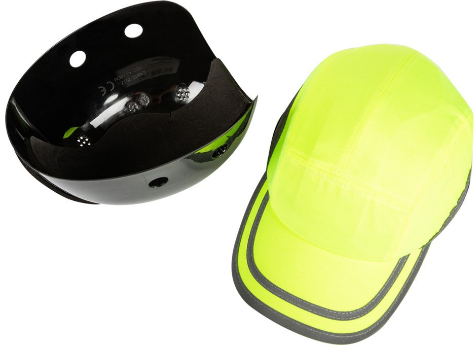 Каскетка защитная с вентиляцией Sizam J-Cap салатовая Ровно - изображение 3