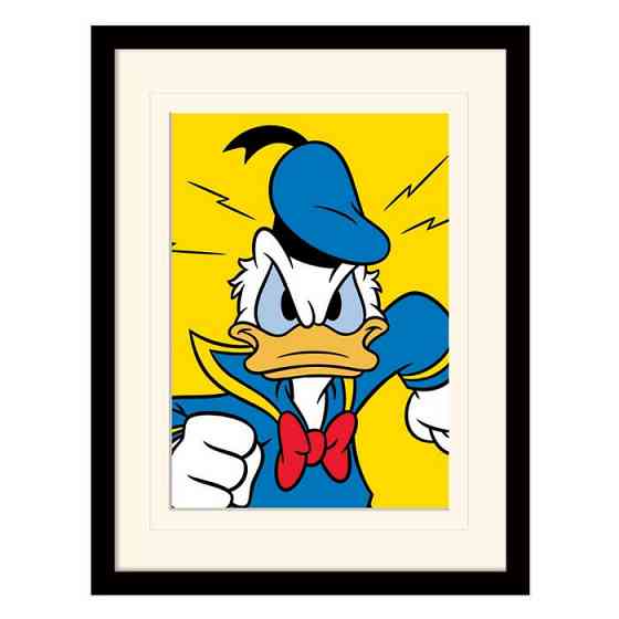 Постер у рамі "Donald Duck (Mad)" 30 x 40 см Рівне