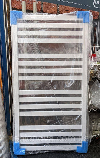 Комбинированный Полотенцесушитель Плоский Белый 960х500 Terma Marta Черновцы - изображение 3