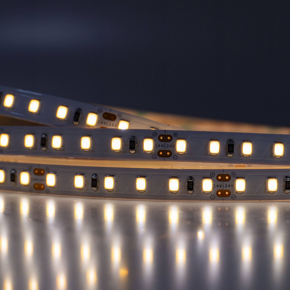 Milight Над'яскрава монохромна LED стрічка 4200K 120LED/M (5M) 24VDC, IP20, 14,4 W/1M, 1200 Lm/ Київ - фото 2