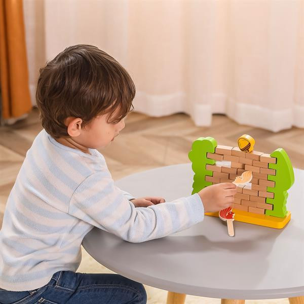 Настільна гра Viga Toys Стіна з цеглинок (44566) Харків - фото 12