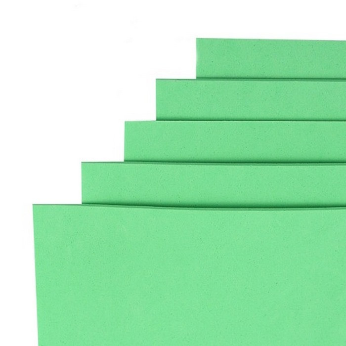 Фоаміран для творчості А4 15A4-1080 салатовий 1,5 мм, 10 аркушів Вінниця - фото 1