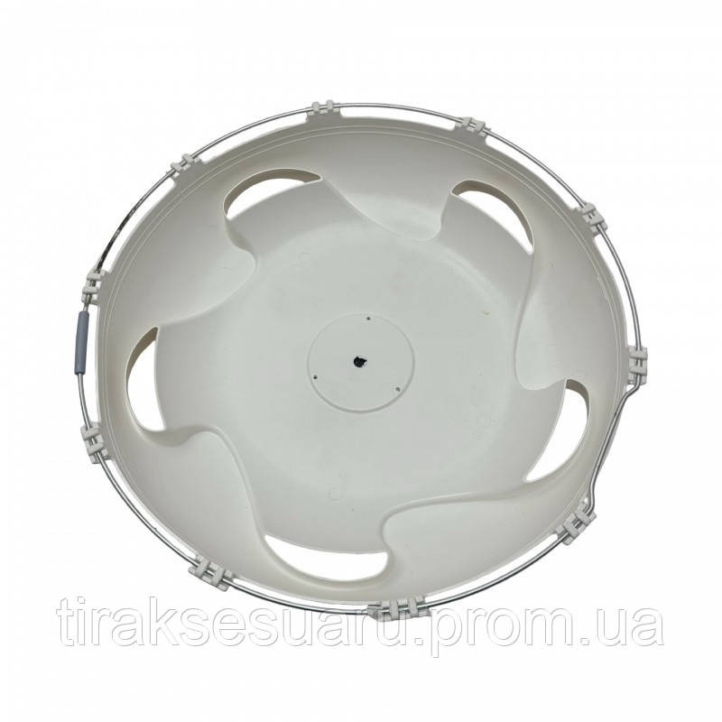 Ковпак перенього колеса білий 19,5 (пластиковий) Ковпаки на колеса 19.5 Луцьк - фото 2
