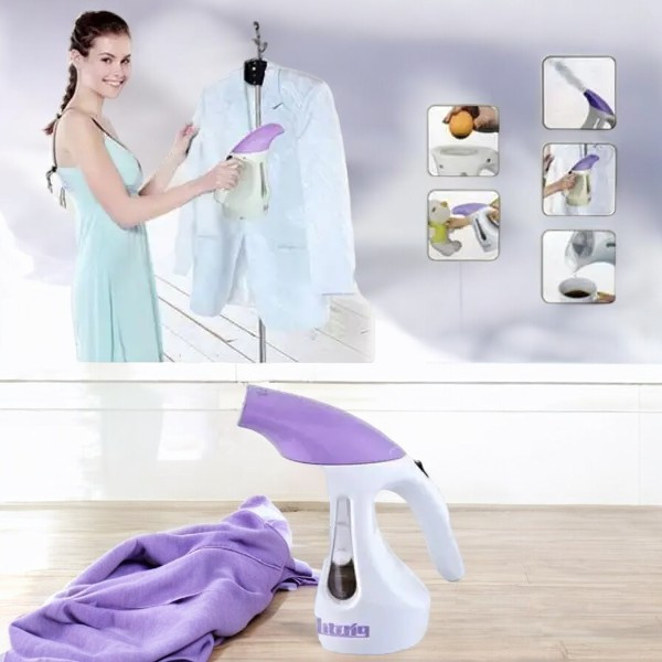 Отпариватель для одежды LitingHAND STEAMER A-8 фиолетовый Киев - изображение 2