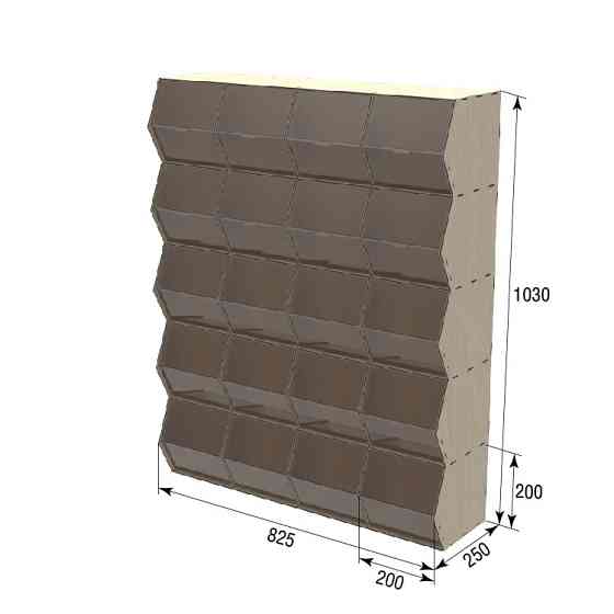 Диспенсер EKOSTAR для цукерок, снеків, горіхів, круп на 20 комірок Київ