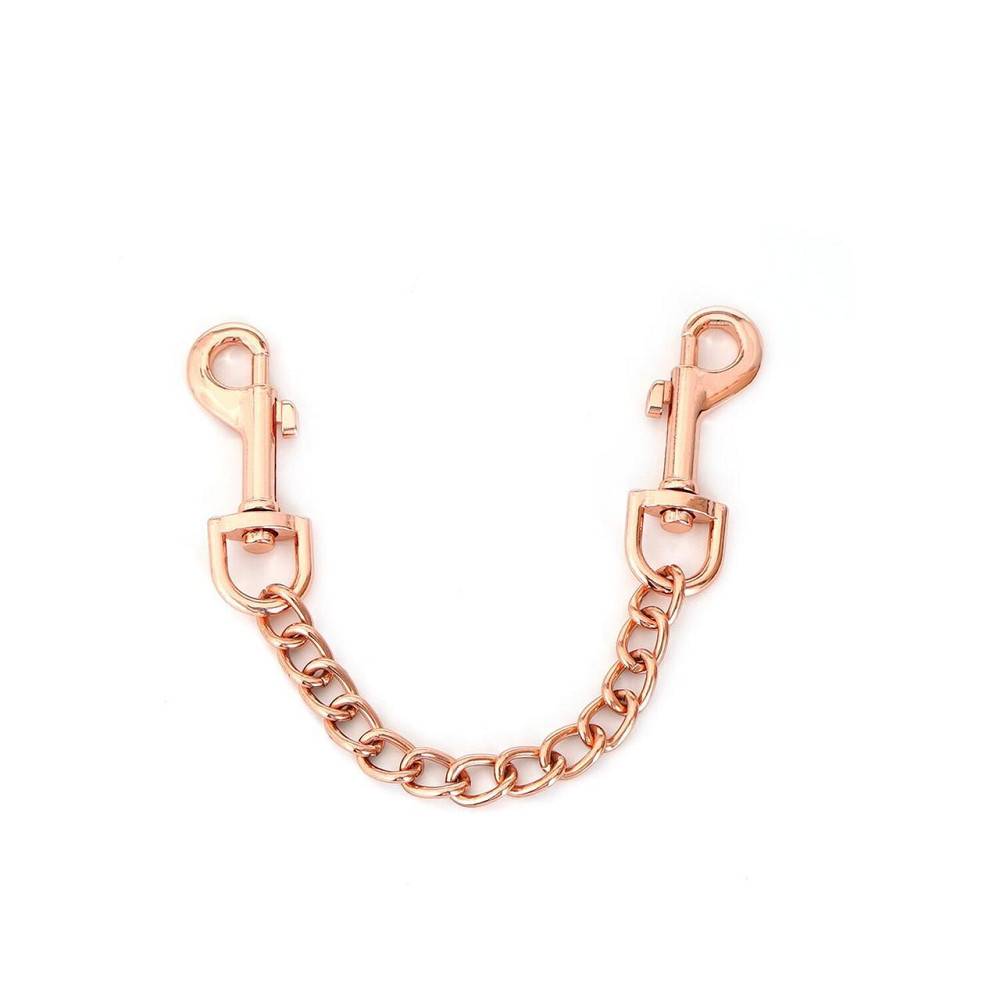 Шкіряні поножі Liebe Seele Wine Red Ankle Cuffs, знімний ланцюжок-кріплення Sex Aura Київ - фото 7