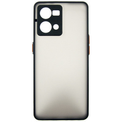 Чохол до мобільного телефона Dengos Kit for OPPO Reno 7 4g case + glass (Black) (DG-KM-32) Вінниця - фото 2