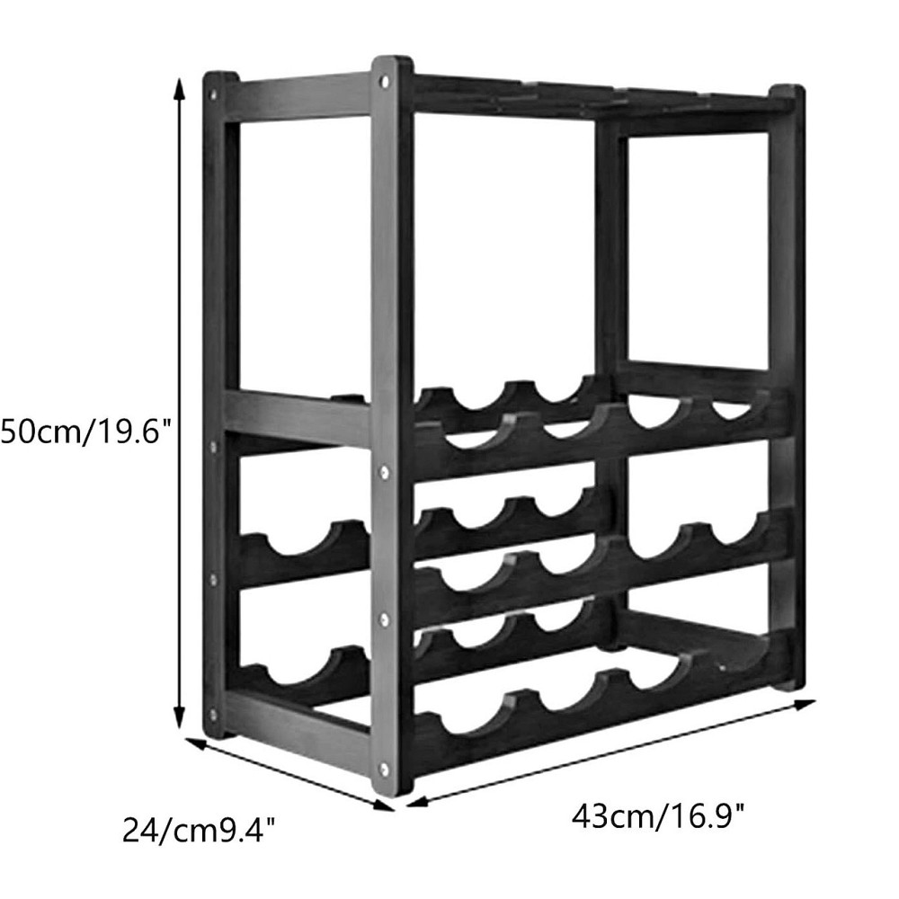 Настільна винна полиця "Інтертан" капучино Миколаїв - фото 2