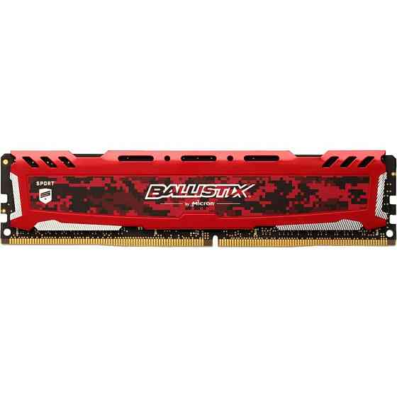 DDR4 Crucial Ballistix Sport LT 16GB 3000MHz CL15 DIMM Red Київ