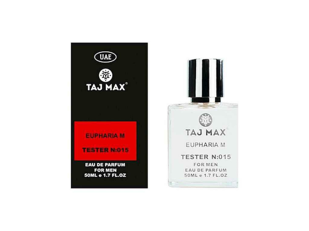Парфумована вода для чоловіків 50мл ТЕСТЕР №015 Calvin Klein Euphoria Men ТМ TAJ MAX Київ - фото 1