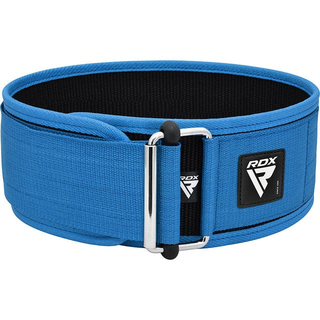 Пояс для важкої атлетики RDX RX1 Weight Lifting Belt BLUE-XL Каменское - изображение 3