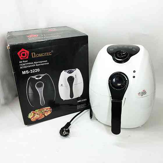 Фритюрниця аерофритюрниця Domotec, Фритюрниця електрична для фрі Домашня настільна CJ-16 Івано-Франківськ