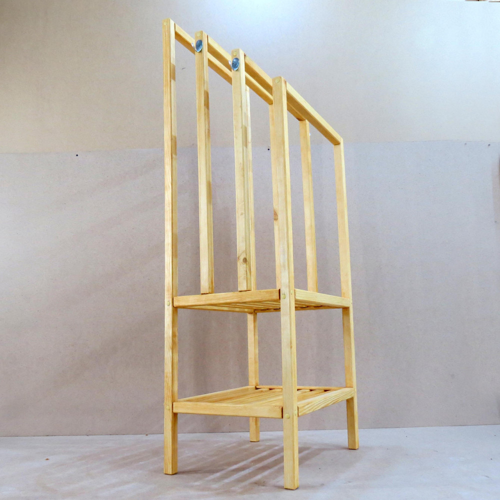 Стійка-вішалка для підлоги "Шрадер" ваніль Миколаїв - фото 3