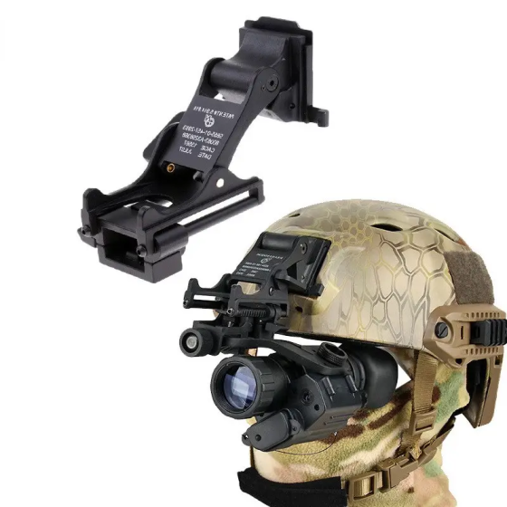 Прилад нічного бачення Night Vision PVS-14 4х (до 400м) із кріпленнями на шолом Вінниця