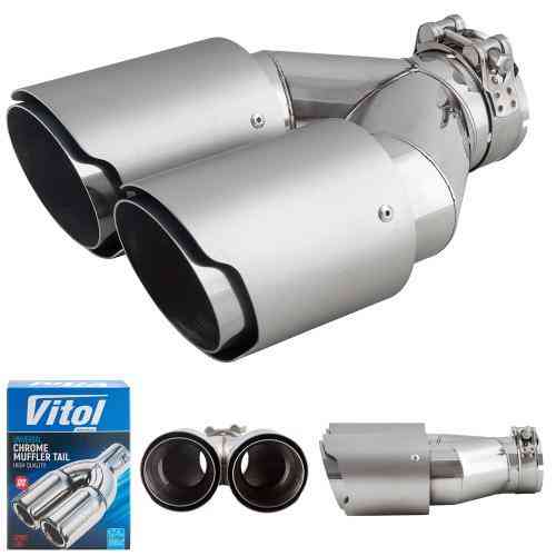 Насадка на глушник НГ-1209B, внутрішній діаметр 64 мм, довжина 241 мм, подвійний зовнішній діаметр 89 мм Харків