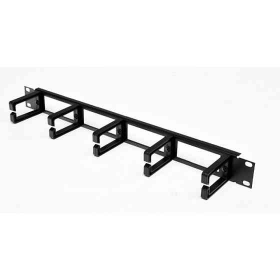 Кабельний організатор 1U з 5 пластиковими кільцями UA-CMS-CM-05 Київ