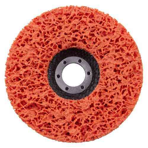 Круг зачисний "корал" 125мм х 22,2мм середньої жорсткост (помаранчевий), Alloid Одеса