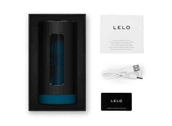 Смарт-мастурбатор LELO F1S V3 XL Teal, збільшений, 2 мотори, 8 режимів, стимуляція звуковими хвилями Sex Aura Київ