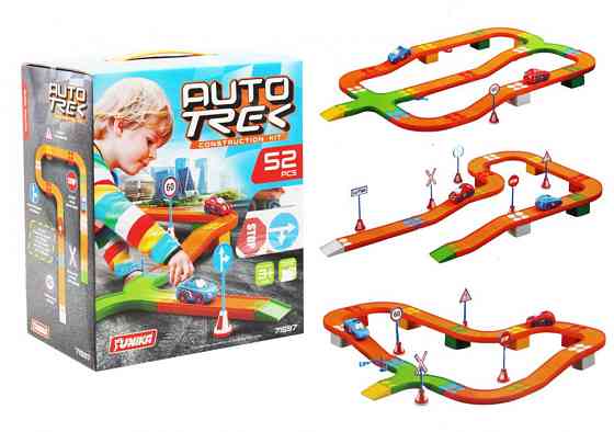 Конструктор детский Автотрек 71597, 52 детали Винница
