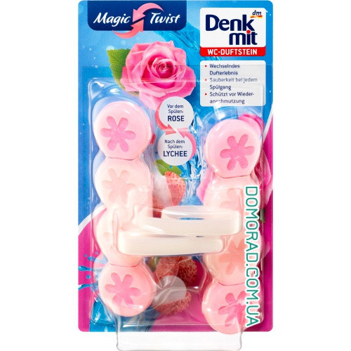 DENKMIT ОСВІЖУВАЧ WC DUFTSTEIN MAGIC TWIST 2ШТ Львів - фото 1