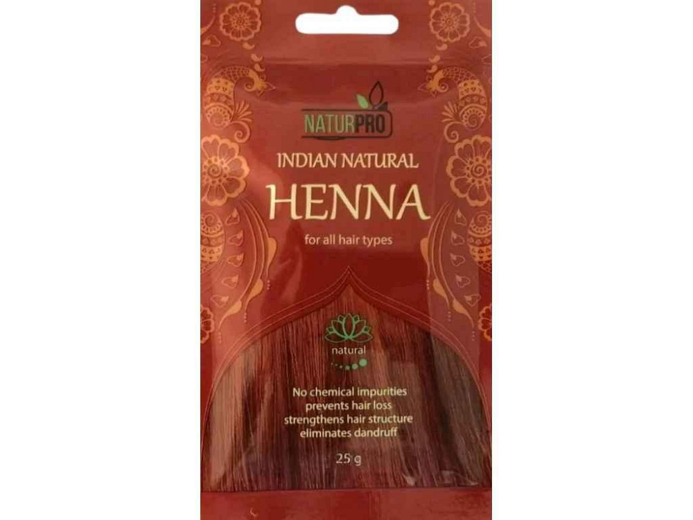 Хна 25г Натуральна Індійська ТМ NATURPRO Київ - фото 1