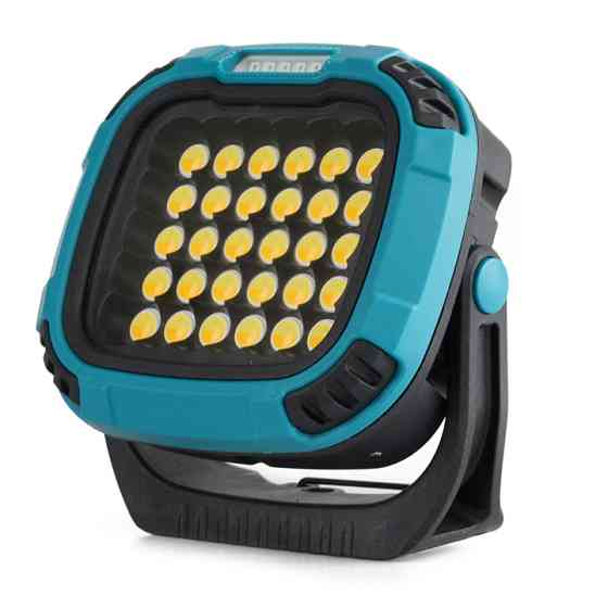 Прожектор ліхтар для кемпінгу W893-1-30COB(White+Yellow)+5SMD(Red) Power bank IQ-17 Львів