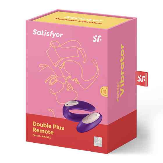 Вібратор для пар Satisfyer Partner Plus Remote Control Sex Aura Київ