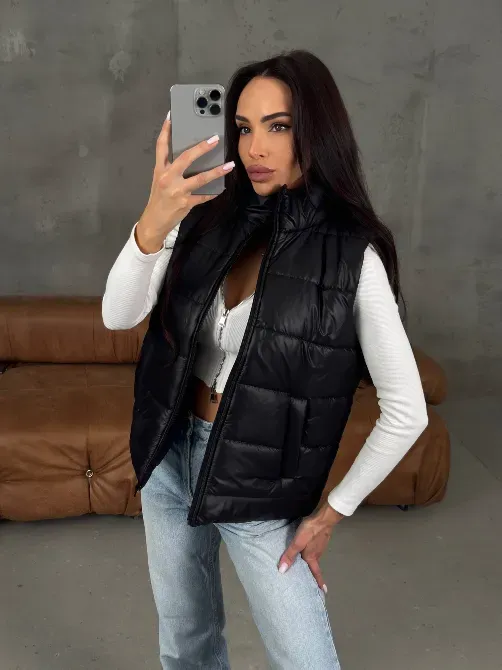 Жіночий весняний жилет на блискавці Одеса - фото 3