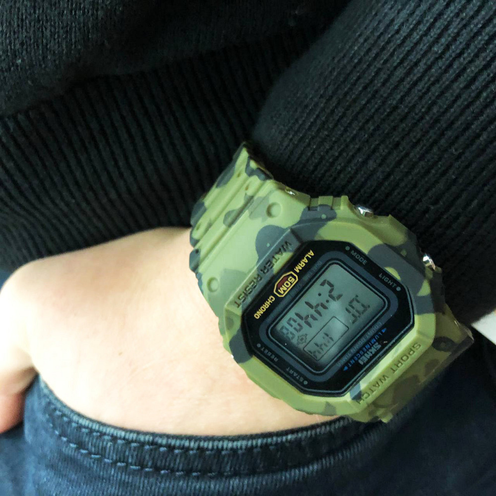 Спортивний міцний годинник SKMEI 1628CMGN, Годинники для чоловіка, Брендові AL-279 чоловічі годинники Київ - фото 2