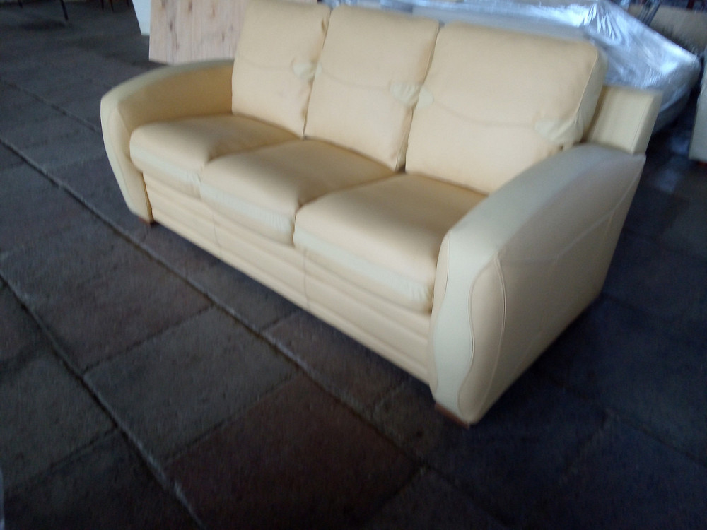 Диван шкіряний трьохмісний модель 409 ZEUS Ужгород - изображение 3