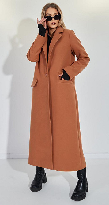 Кашемірове пальто (42-44) Київ - фото 1