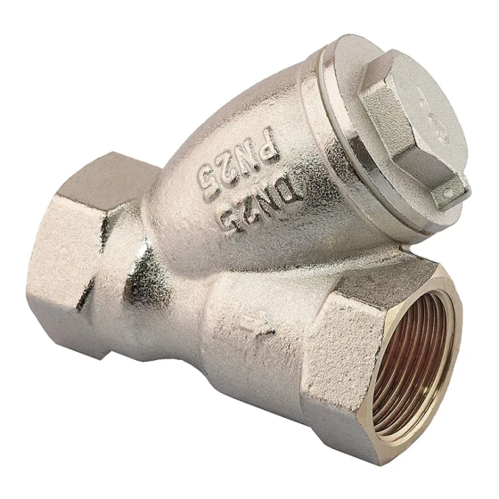 Фільтр грубої очистки Koer KR.F02.N - 1" (нікельований) (KR4718) Київ