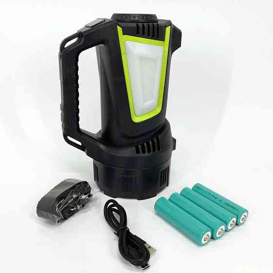 Лампа фонарь для дома и кемпинга T100A-10W+2COB, Лампа для кемпинга отдыха Фонарь батарея ZG-95 Львов