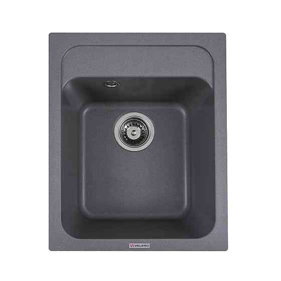 VALESO Гранітна мийка для кухні VALESO KORRADO 4050 матова Сірий мусон Київ