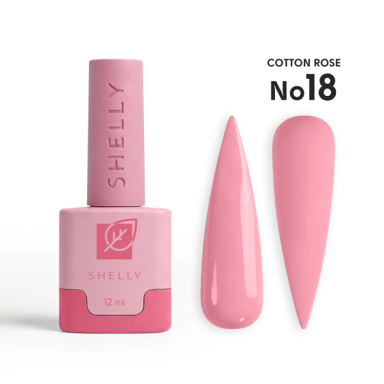 Гель-лак для ногтей 18 Cotton Rose Shelly 12 мл Киев