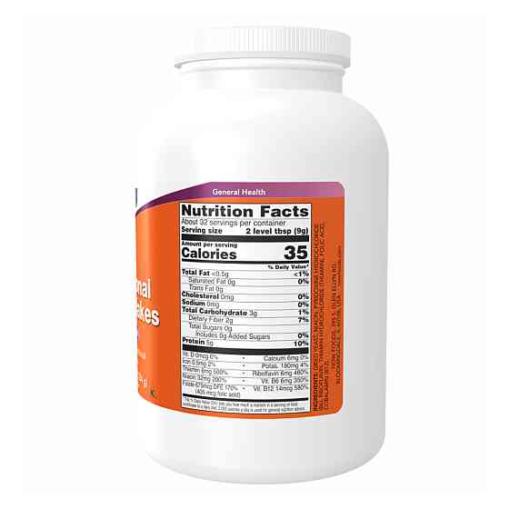 Пищевые дрожжи в порошке Now Foods Nutritional Yeast Flakes 284g Киев