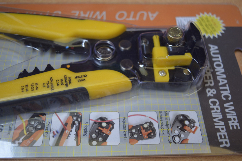 Клещи многофункциональные HLTD-088 для зачистки и опрессовки Полтава - изображение 1