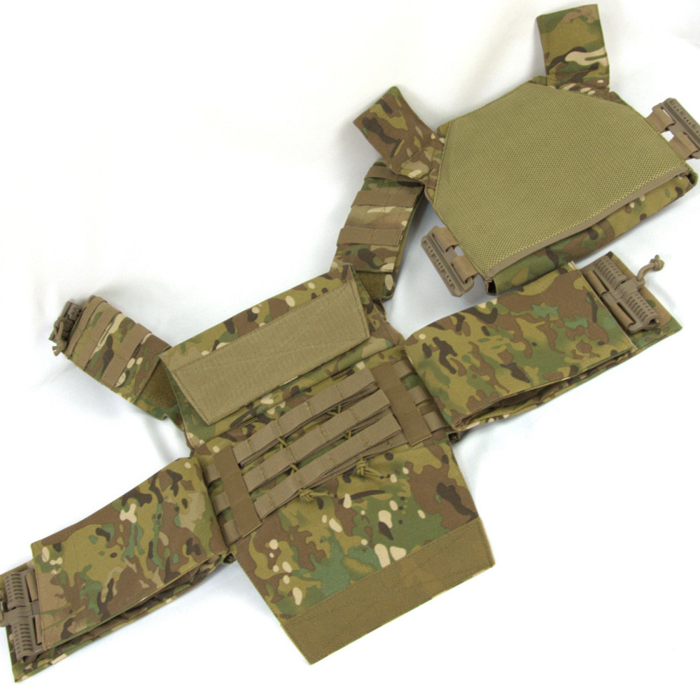 Плитоноска Plate Carrier зі швидким скиданням IRR Cordura 500 D Мультикам (coyote) Запоріжжя - фото 5