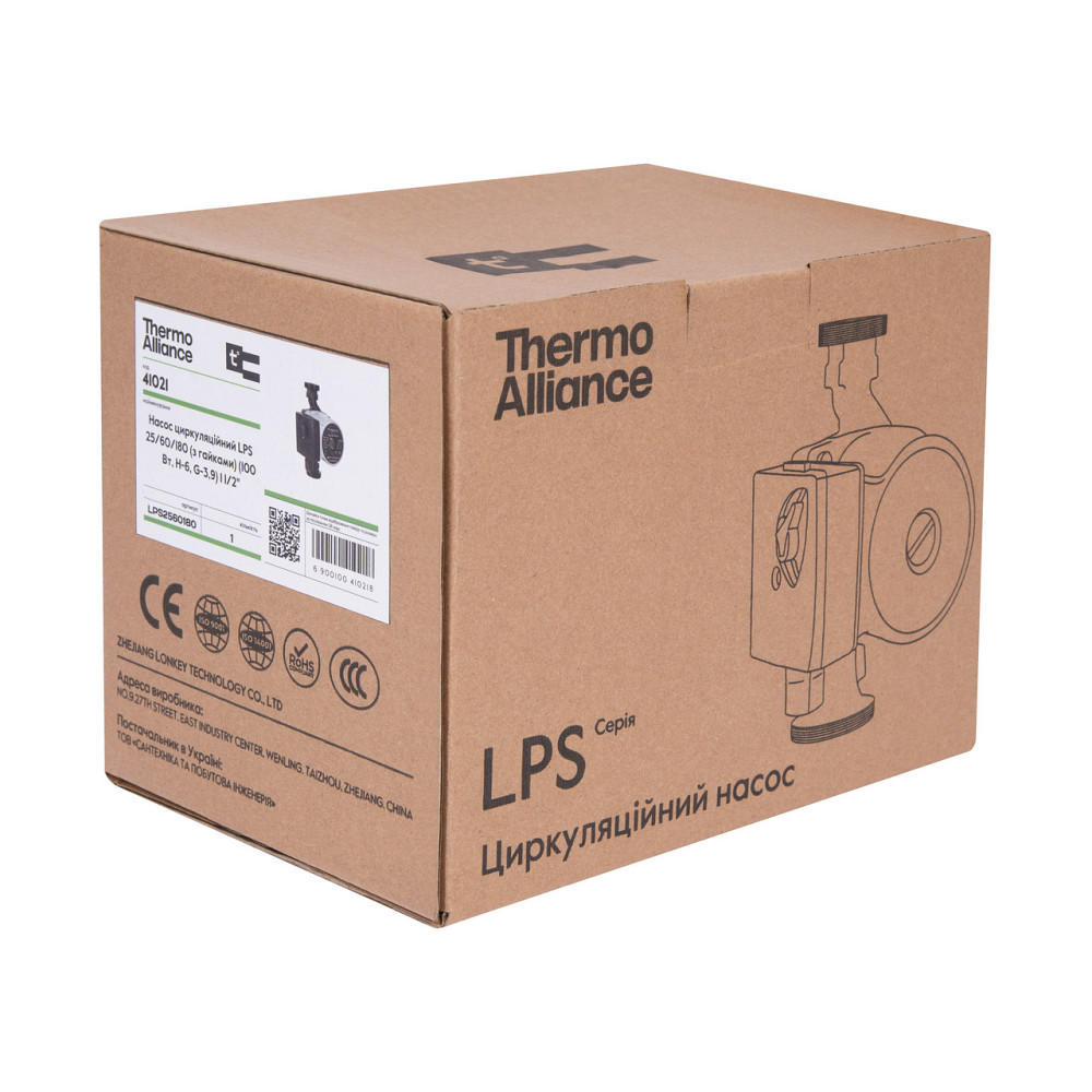 Насос циркуляційний Thermo Alliance LPS 25/60/180 Київ - фото 20