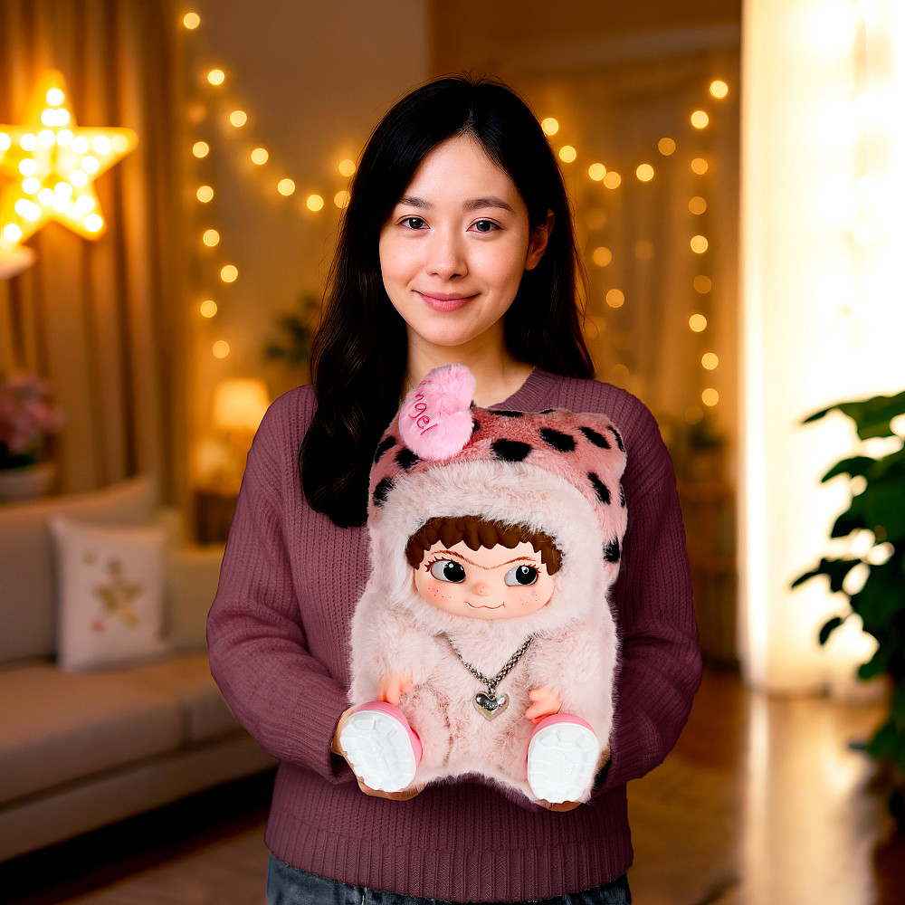 М'яка іграшка лімітована POP TOP Letsvan серії Wakuku - Янгол 800% (37 см) Днепр - изображение 16