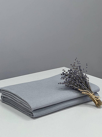 Вафельное полотенце Ideal Textile 100х150 см 220 г/м2 (56861026) Сірий Черновцы - изображение 2