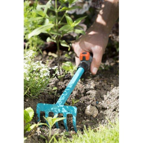 Граблі ручні Gardena Combisystem для квітів 8,5 см Одеса - фото 7