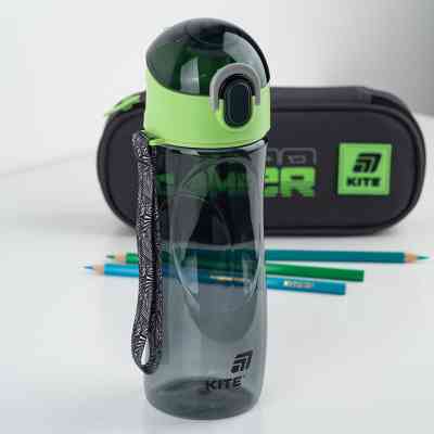 Поильник-непроливайка Kite 530 мл, сіра (K25-400-2) Винница