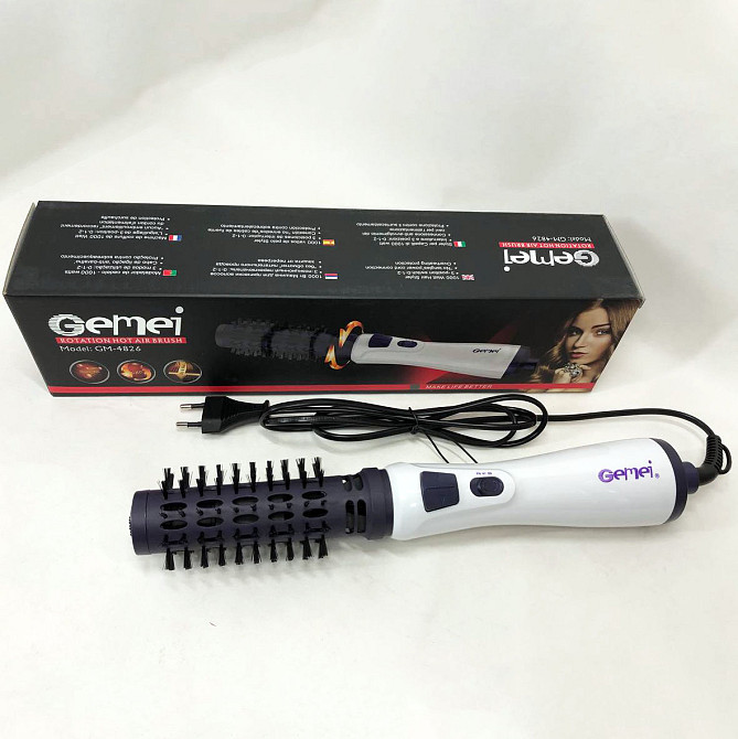 Фен для волос хит, Фен щетка выпрямитель, профессиональный складной Электрофен для волос QJ-64 Львов - изображение 6