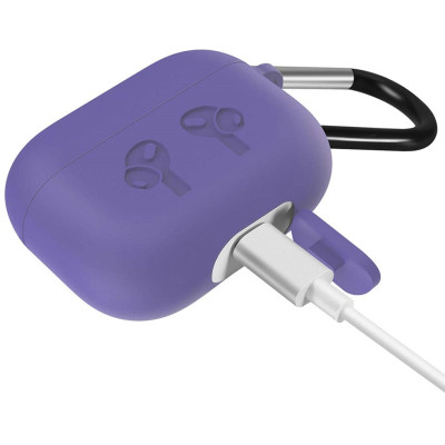 Чехол BeCover Silicon Protection для Apple AirPods Pro Light Purple (704499) Винница - изображение 3